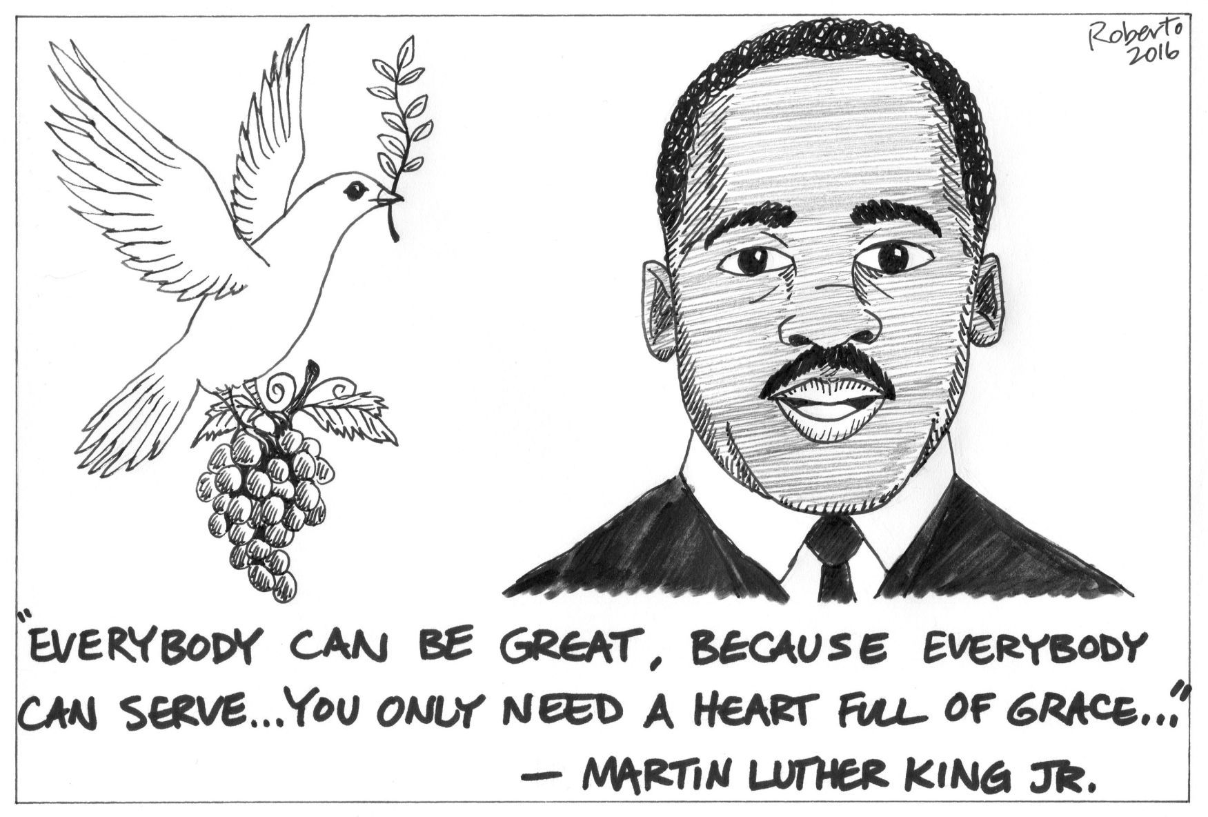 Roberto Tinoco editorial cartoon